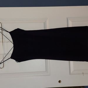 Y2K Byer Too! Fitted Minimalist Strappy Little Black Dress Small